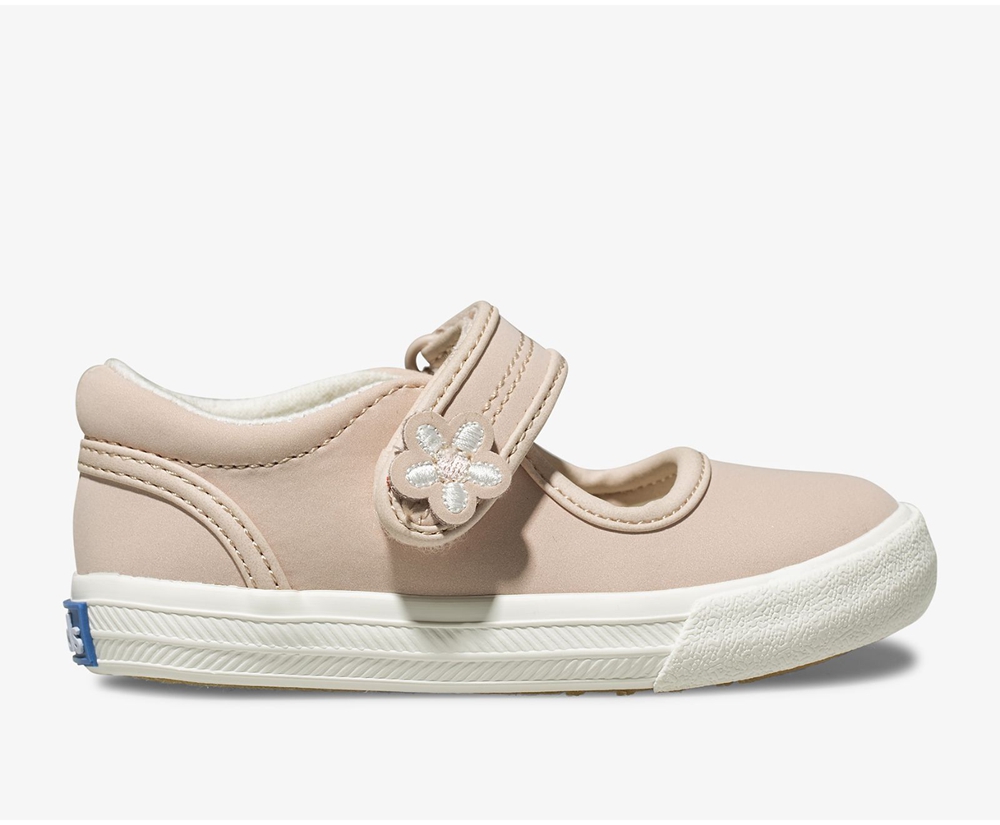 Slip Ons Keds Enfant Rose - Ella Mary Jane - 936-YTSIAQ